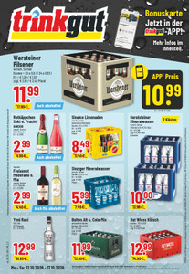 trinkgut Prospekt - Angebote ab 12.10.