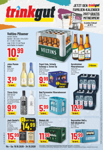 trinkgut Prospekt - Angebote ab 19.10. - Seite 1
