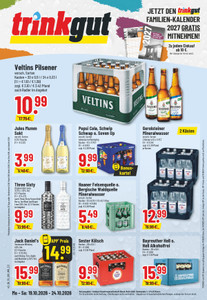 trinkgut Prospekt - Angebote ab 19.10. - Seite 1