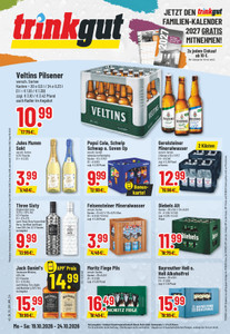 trinkgut Prospekt - Angebote ab 19.10. - Seite 1