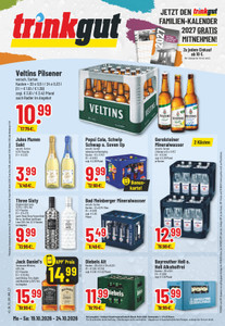 trinkgut Prospekt - Angebote ab 19.10. - Seite 1