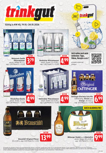 trinkgut Prospekt - Angebote ab 19.10.