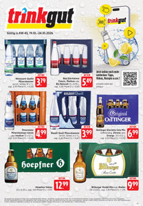 trinkgut Prospekt - Angebote ab 19.10.