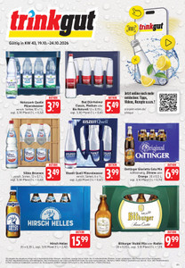 trinkgut Prospekt - Angebote ab 19.10.