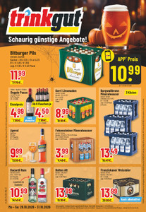 trinkgut Prospekt - Angebote ab 26.10. - Seite 1