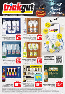 trinkgut Prospekt - Angebote ab 26.10.