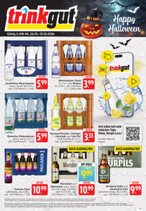 trinkgut Prospekt - Angebote ab 26.10.