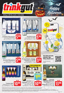 trinkgut Prospekt - Angebote ab 26.10.