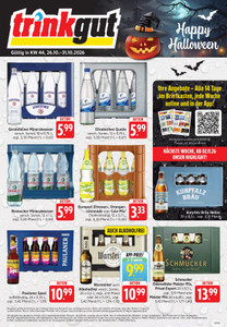 trinkgut Prospekt - Angebote ab 26.10.