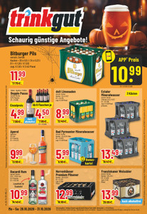 trinkgut Prospekt - Angebote ab 26.10.