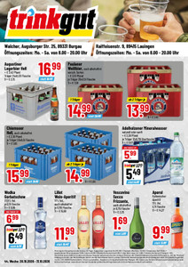 trinkgut Prospekt - Angebote ab 26.10.