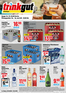 trinkgut Prospekt - Angebote ab 26.10.