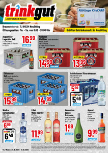 trinkgut Prospekt - Angebote ab 26.10.