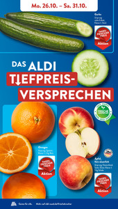 ALDI SÜD Prospekt - Angebote ab 26.10.