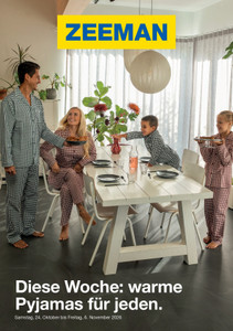 Zeemann Prospekt - Pyjamas für jeden