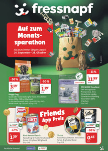 Fressnapf Prospekt - Monats Sparathon