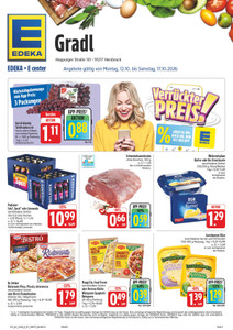 EDEKA Prospekt - Angebote ab 12.10. - Seite 1