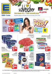 EDEKA Prospekt - Angebote ab 19.10.