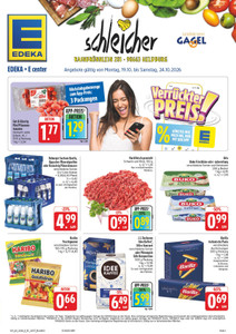 EDEKA Prospekt - Angebote ab 19.10. - Seite 1
