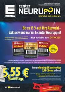EDEKA Prospekt - Angebote ab 19.10.