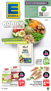 EDEKA Prospekt - Angebote ab 19.10.
