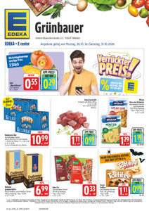 EDEKA Prospekt - Angebote ab 26.10.