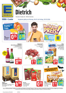 EDEKA Prospekt - Angebote ab 26.10.