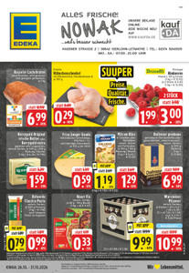 EDEKA Prospekt - Angebote ab 24.10. - Seite 1