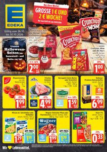 EDEKA Prospekt - Angebote ab 26.10.