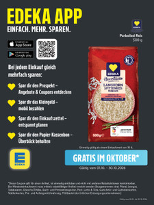 EDEKA Prospekt - Angebote ab 26.10.