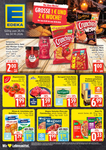 EDEKA Prospekt - Angebote ab 26.10.