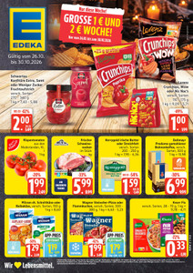 EDEKA Prospekt - Angebote ab 26.10.