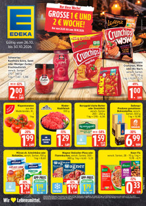 EDEKA Prospekt - Angebote ab 26.10.
