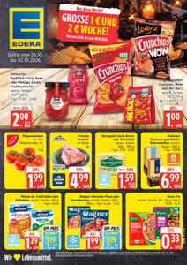 EDEKA Prospekt - Angebote ab 26.10.