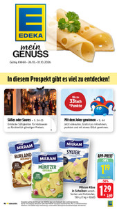 EDEKA Prospekt - Angebote ab 26.10.
