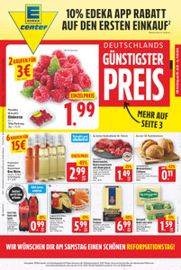 EDEKA Prospekt - Angebote ab 26.10.