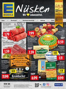 EDEKA Prospekt - Angebote ab 26.10. - Seite 1