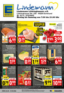 EDEKA Prospekt - Angebote ab 26.10.