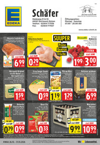 EDEKA Prospekt - Angebote ab 26.10.