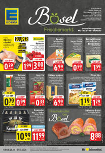 EDEKA Prospekt - Angebote ab 26.10.