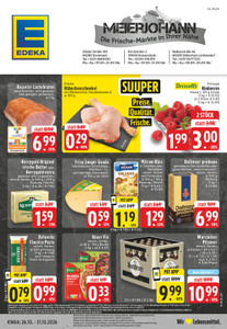 EDEKA Prospekt - Angebote ab 26.10.