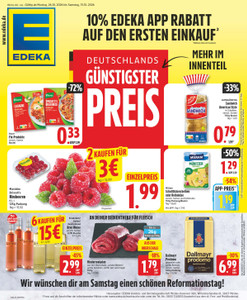 EDEKA Prospekt - Angebote ab 26.10.