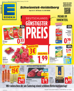 EDEKA Prospekt - Angebote ab 26.10.