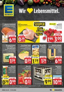 EDEKA Prospekt - Angebote ab 26.10.