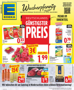 EDEKA Prospekt - Angebote ab 26.10. - Seite 1