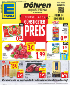 EDEKA Prospekt - Angebote ab 26.10.