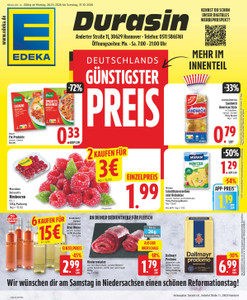 EDEKA Prospekt - Angebote ab 26.10.