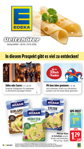 EDEKA Prospekt - Angebote ab 26.10.