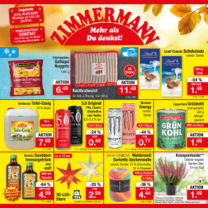 Zimmermann Prospekt - Angebote ab dem 28.09.2026