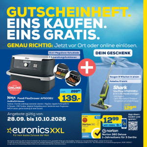 EURONICS XXL Prospekt - Angebote ab 28.09.